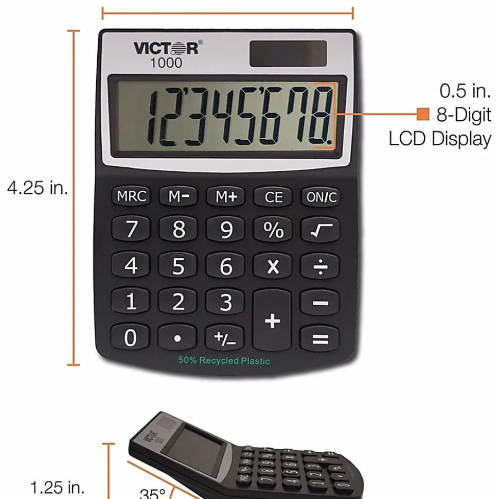 Victor 1000 Mini Desktop Calculator