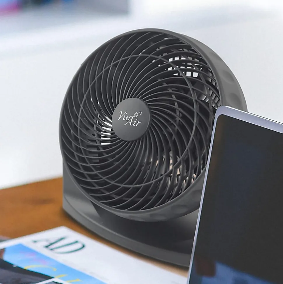 Vie Air 8" High-Velocity Desk And Floor Fan, 6-1/4" x 10-1/2"