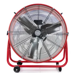 Vie Air 3-Speed Commercial Floor Drum Fan, 24