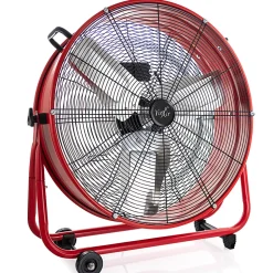 Vie Air 3-Speed Commercial Floor Drum Fan, 24