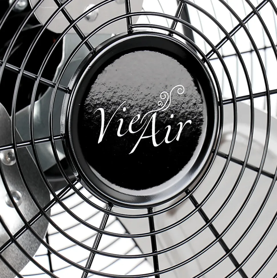 Vie Air 20" 3-Speed Industrial Tilting High-Velocity Metal Floor Fans, Set Of 2 Fans