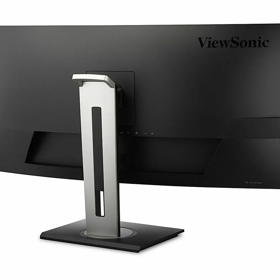 ViewSonic Ergonomic VG3456C - 34" 21:9 Curved 1440p IPS Monitor with Built-In Docking, 100W USB-C, RJ45 - 400 cd/m²