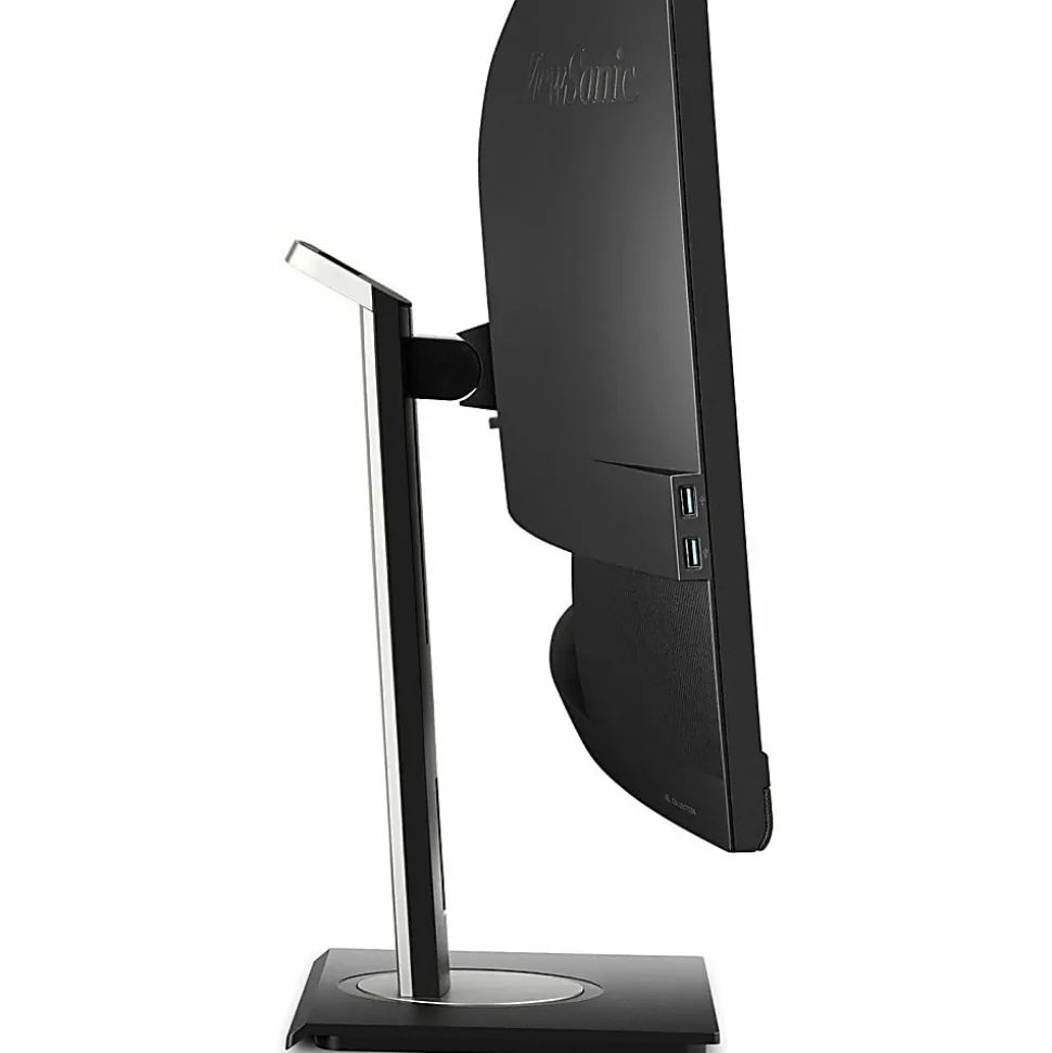 ViewSonic Ergonomic VG3456C - 34" 21:9 Curved 1440p IPS Monitor with Built-In Docking, 100W USB-C, RJ45 - 400 cd/m²