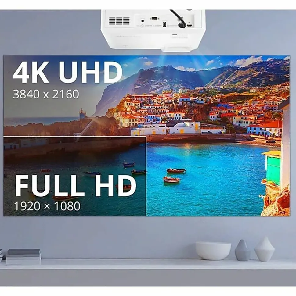 ViewSonic LS901-4K UHD 4K Laser Projector With 5500 Lumens, 1.7x Optical Zoom