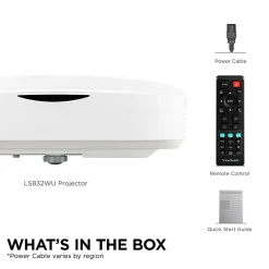 ViewSonic LS832WU 5000 Lumens WUXGA Ultra Short Throw Projector