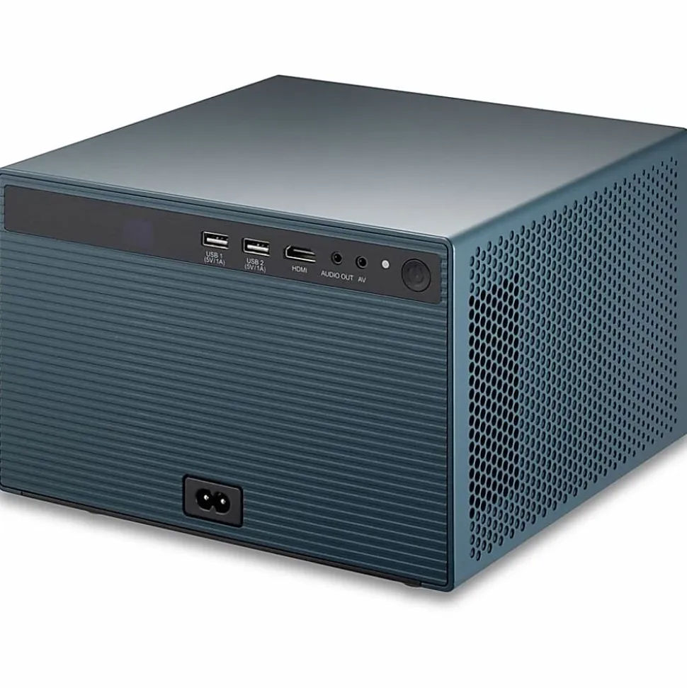 ViewSonic LX60HD 1080p LED Portable Projector with Built-in Google TV and Netflix, 630 ANSI Lumens, H/V Keystone, Auto Focus, Bluetooth, and Wi-Fi