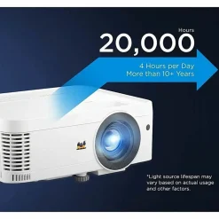 ViewSonic PX700HDH DLP 1080p Projector With 3700 Lumens, SuperColor, 1.1x Optical Zoom
