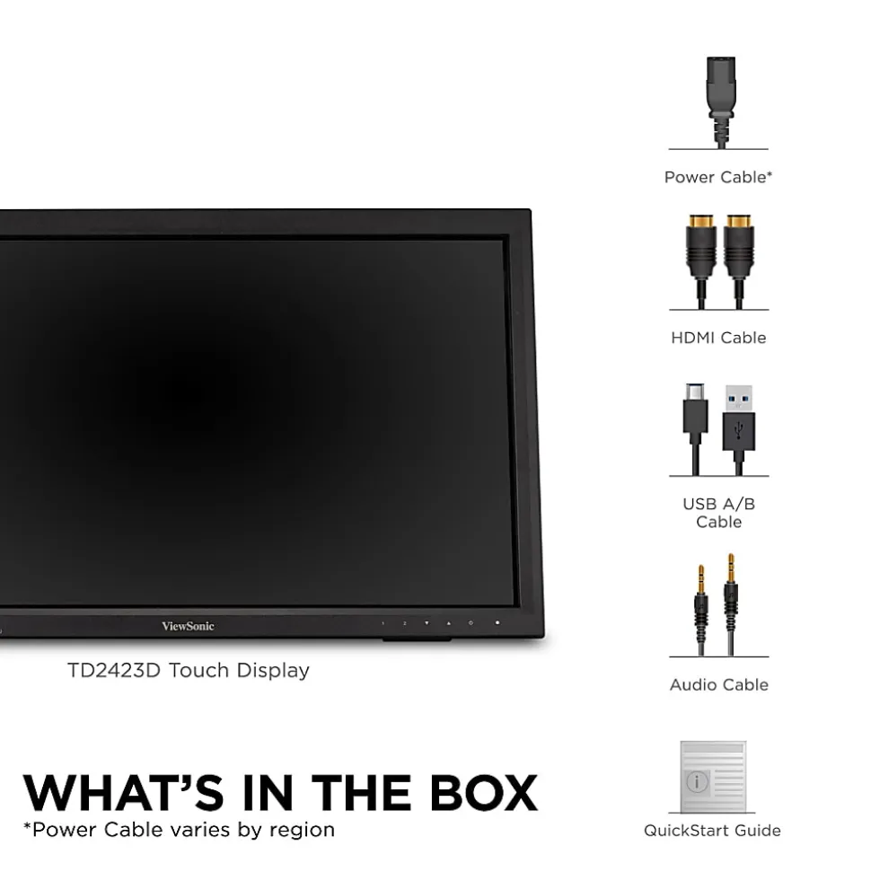 Viewsonic TD2423d 24" LCD Touchscreen Monitor