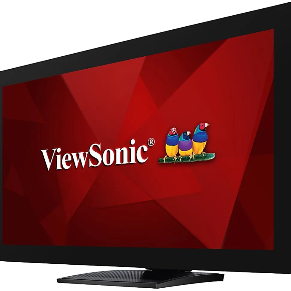 ViewSonic TD2760 27" 1080p Ergonomic 10-Point Multi Touch Monitor with RS232, HDMI, and DP, TD2760