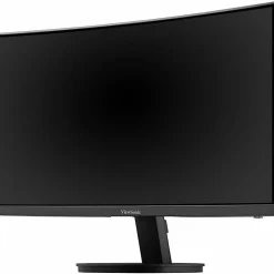 ViewSonic VA2416C 24 Inch Full HD 1080p Frameless Curved Monitor with Variable Refresh Rate, Eye Care, HDMI, and DisplayPort Inputs  - VA2416C