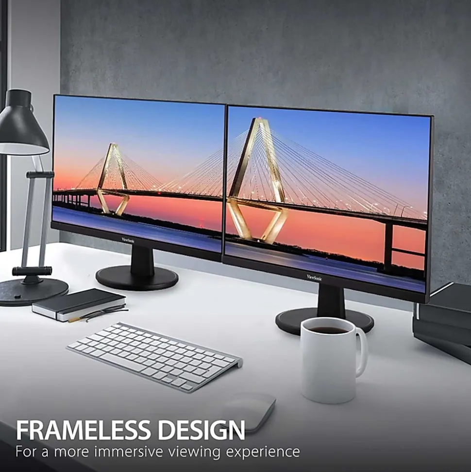 ViewSonic® VA2247-MH 22" 1080p LED Monitor, FreeSync