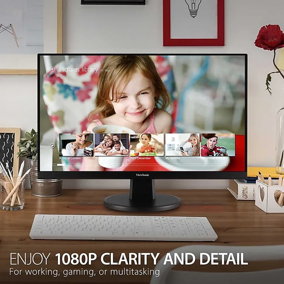 ViewSonic® VA2247-MH 22" 1080p LED Monitor, FreeSync