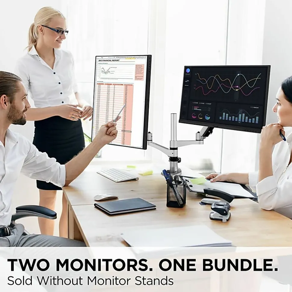 ViewSonic VG2448A-2_H2 24" Dual Pack Head-Only 1080p IPS Monitor