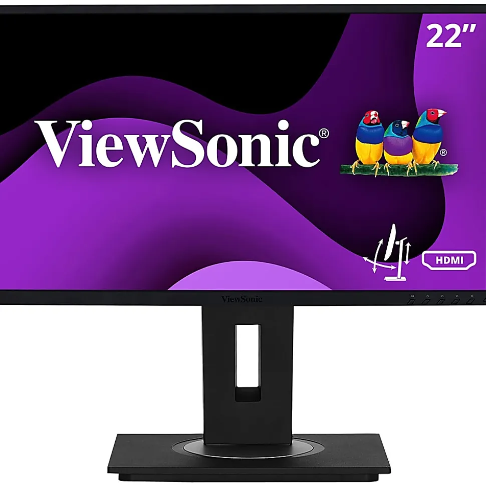 ViewSonic® VG2248 22" FHD LED Ergonomic Monitor