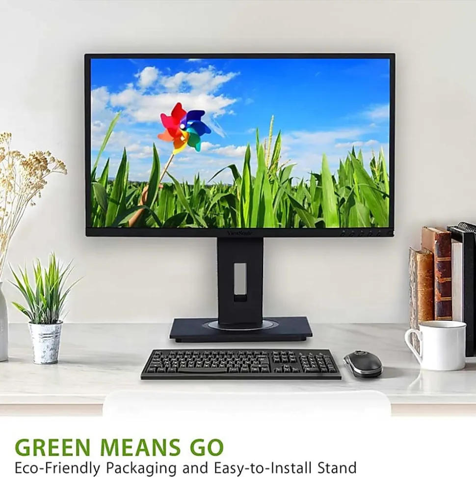 ViewSonic® VG2448-PF 24" 1080p IPS Privacy Monitor