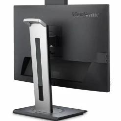 ViewSonic VG2457V 24 Inch 1080p Video Conference Docking Monitor with Windows Hello Compatible IR Webcam, Advanced Ergonomics, and 90W USB C