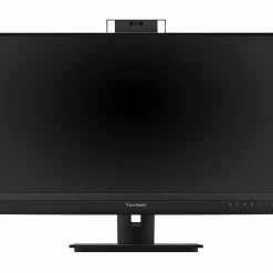 ViewSonic VG2757V-2K 27 Inch 1440p Video Conference Docking Monitor with Windows Hello Compatible IR Webcam, Advanced Ergonomics, and 90W USB C