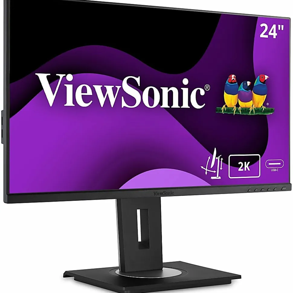 ViewSonic® VG2455 23.8" WQHD LED LCD Monitor