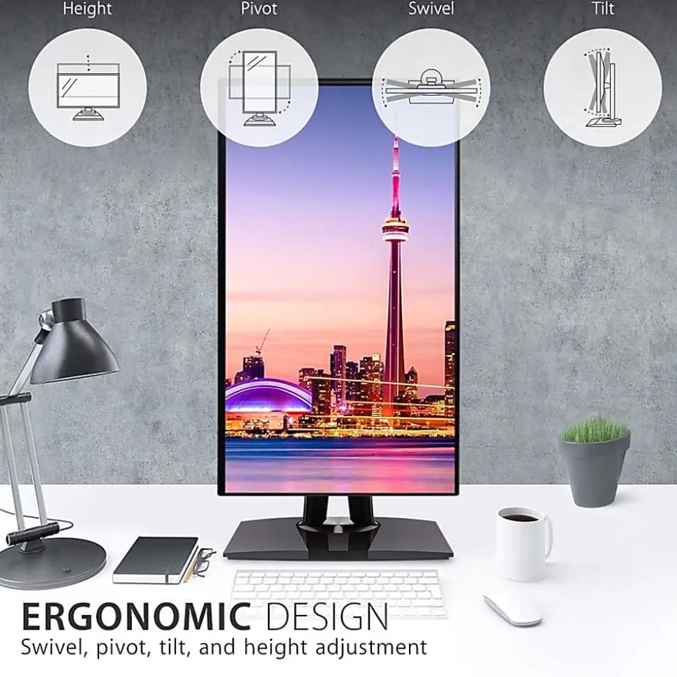 ViewSonic® VP2768a 27" ColorPro 1440p IPS Monitor