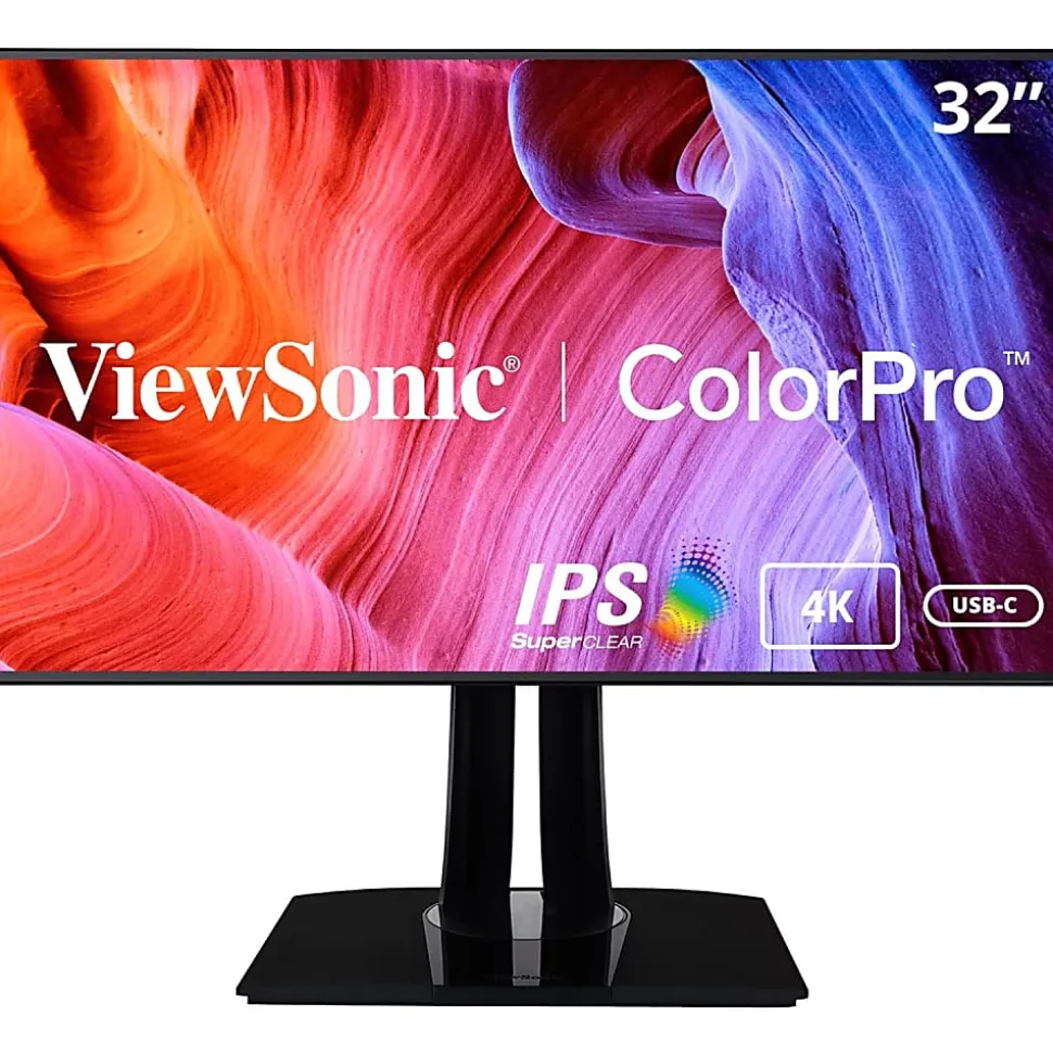 ViewSonic® VP3268a-4K 32" ColorPro 4K UHD IPS Monitor