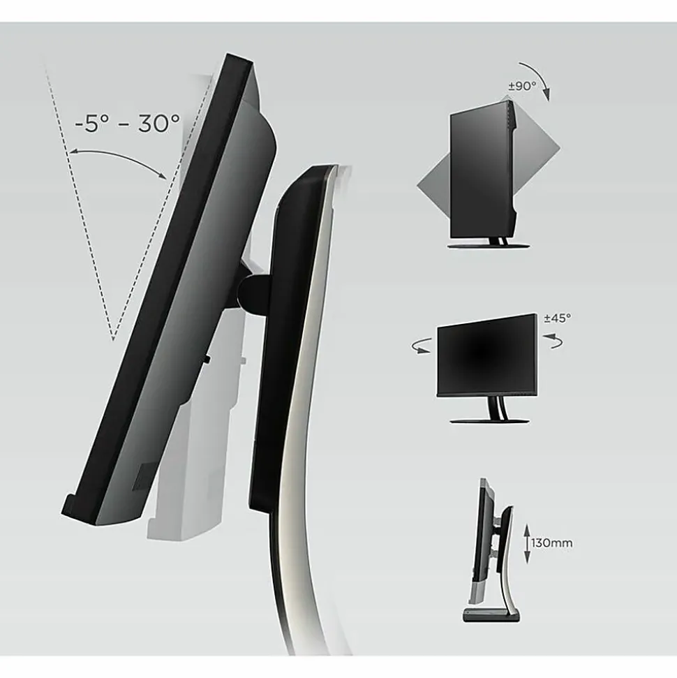 ViewSonic VP2456A 24" 1080p IPS Monitor With Advanced Ergonomics