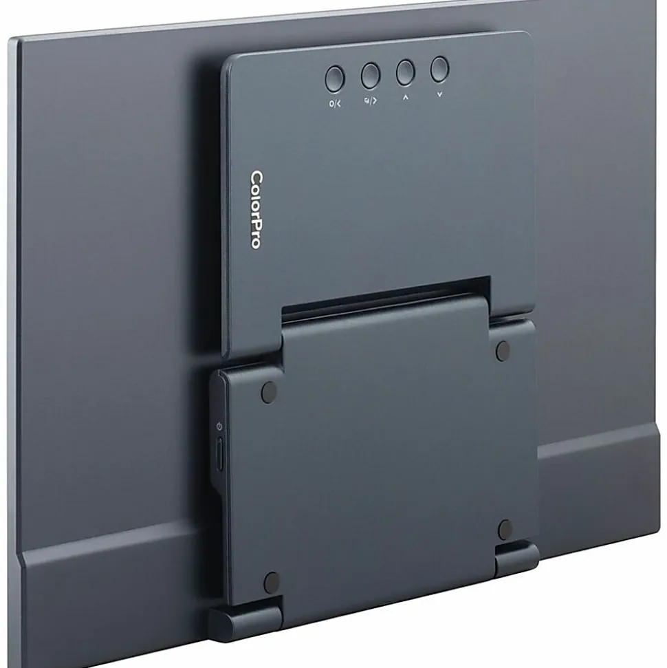 ViewSonic VP1656 15.6 Inch 1080p IPS Portable Monitor with 2 Way Powered 40W USB C, Pantone Validated