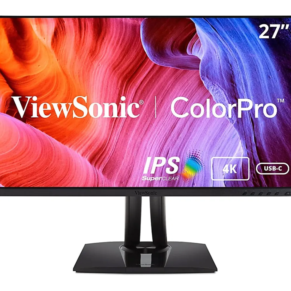 ViewSonic® VP2756-4K 27" Premium IPS 4K HD Ergonomic Monitor