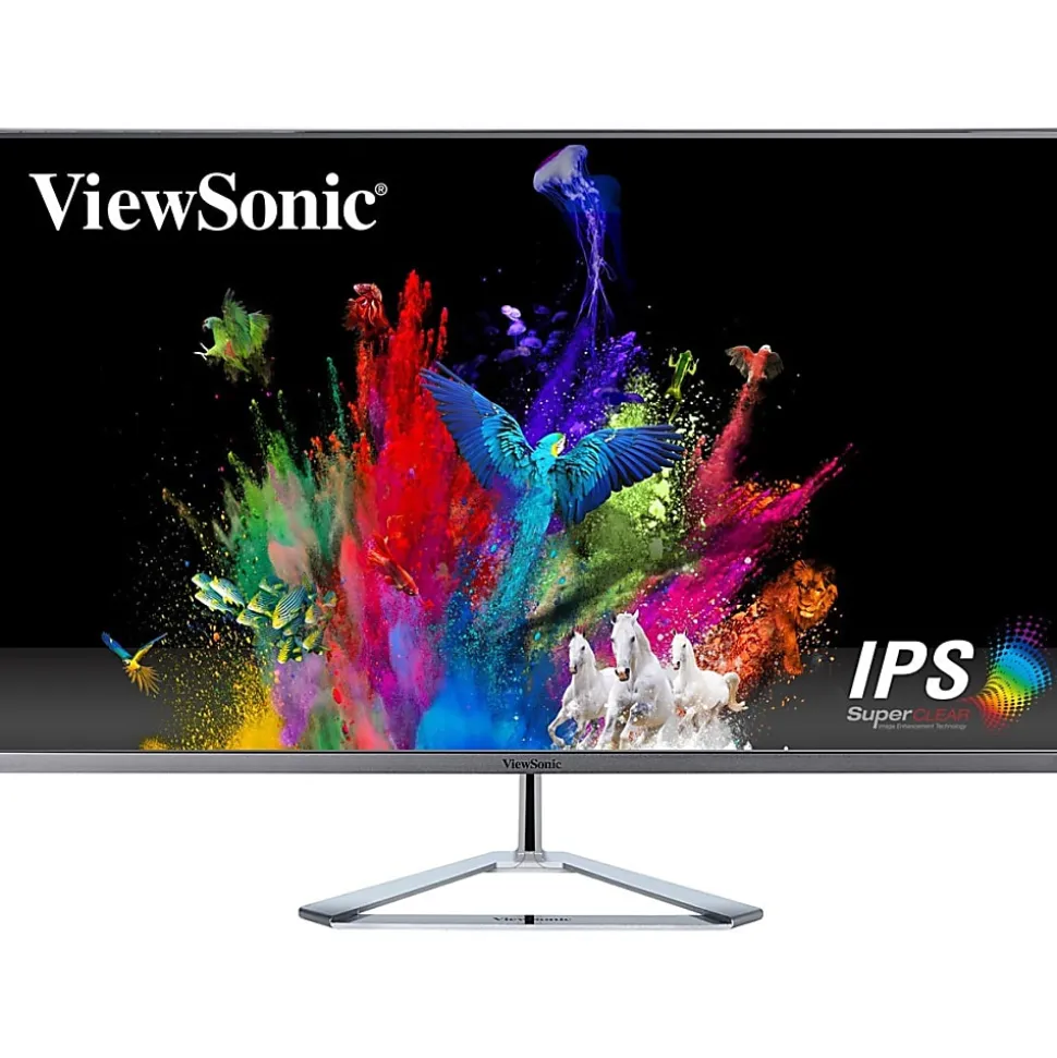 ViewSonic® VX3276-2K-MHD 32" Widescreen IPS HD Monitor