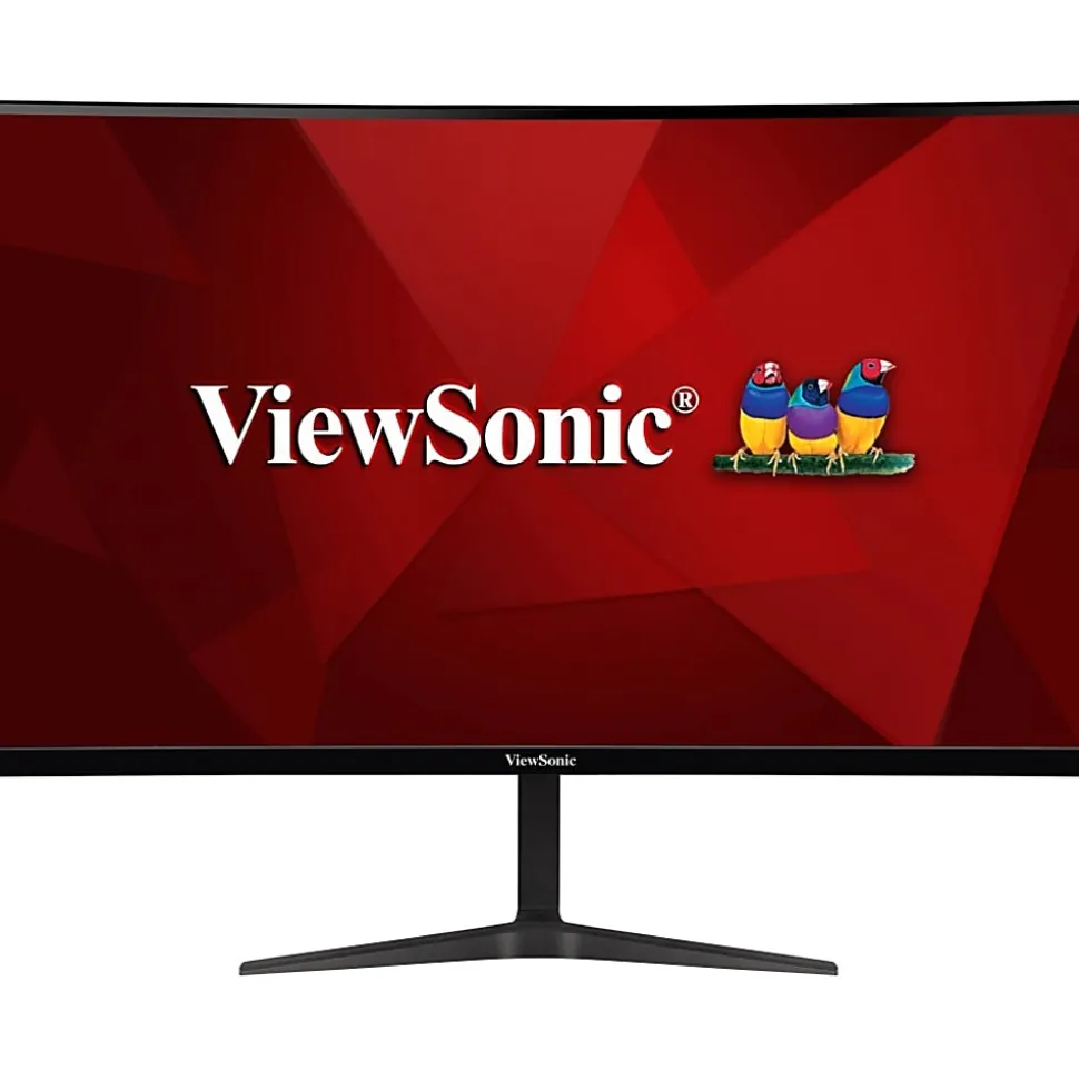 ViewSonic® VX2718-2KPC-MHD 27” QHD LCD 1ms 180Hz Curved Gaming Monitor, FreeSync Premium