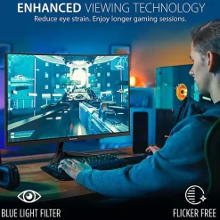ViewSonic® VX2718-2KPC-MHD 27” QHD LCD 1ms 180Hz Curved Gaming Monitor, FreeSync Premium