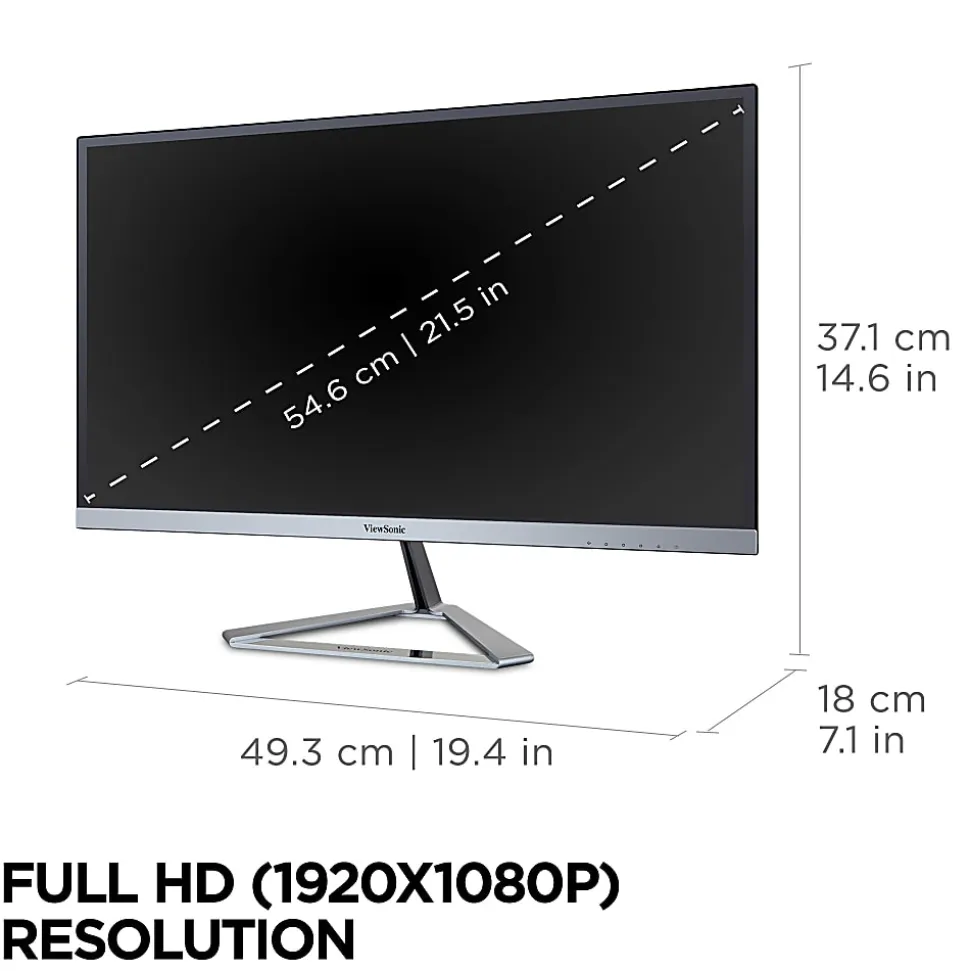 ViewSonic® VX2276-SMHD 22" LED Monitor