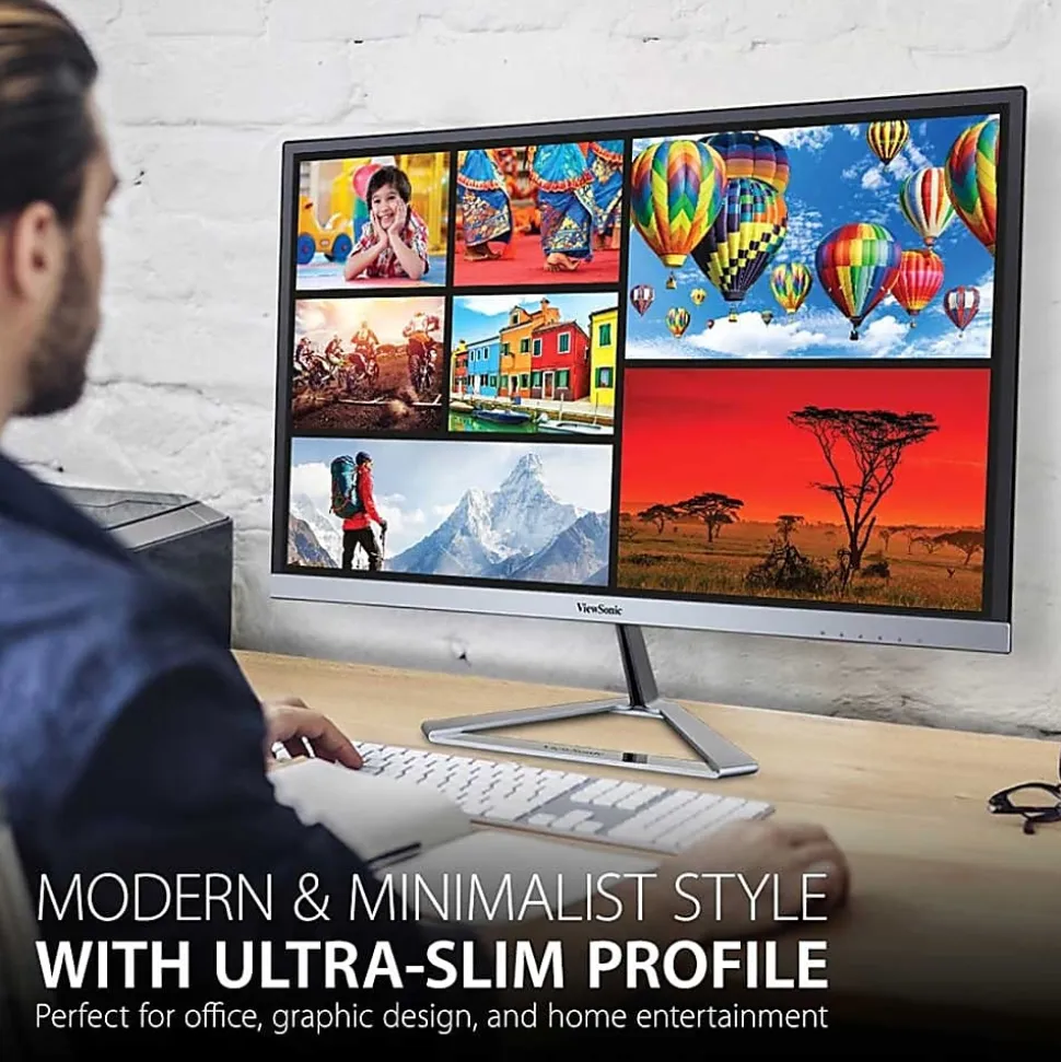ViewSonic® VX2776-SMHD 27" Widescreen HD LED Monitor