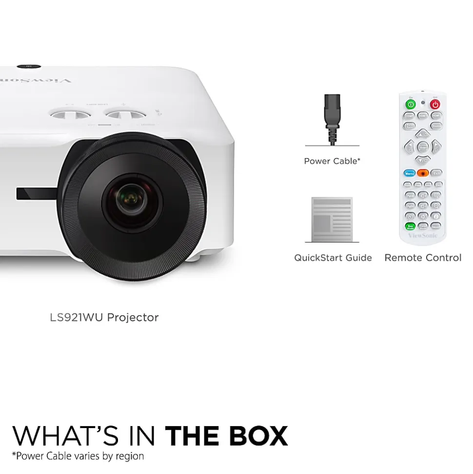 ViewSonic® WUXGA Short Throw Laser Projector, LS921WU