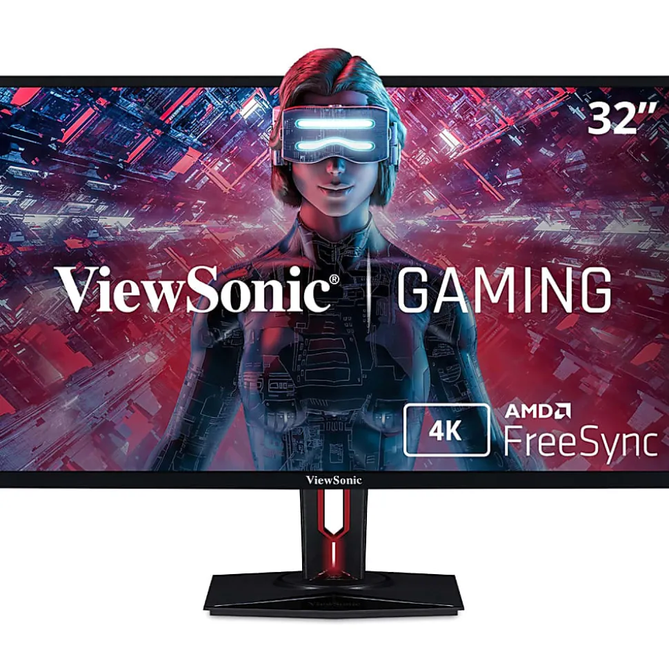ViewSonic® XG3220 32" 4K LED Gaming Monitor, FreeSync
