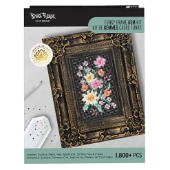 Vivid by Brea Reese® Funky Frame Gem Kit, Flowers