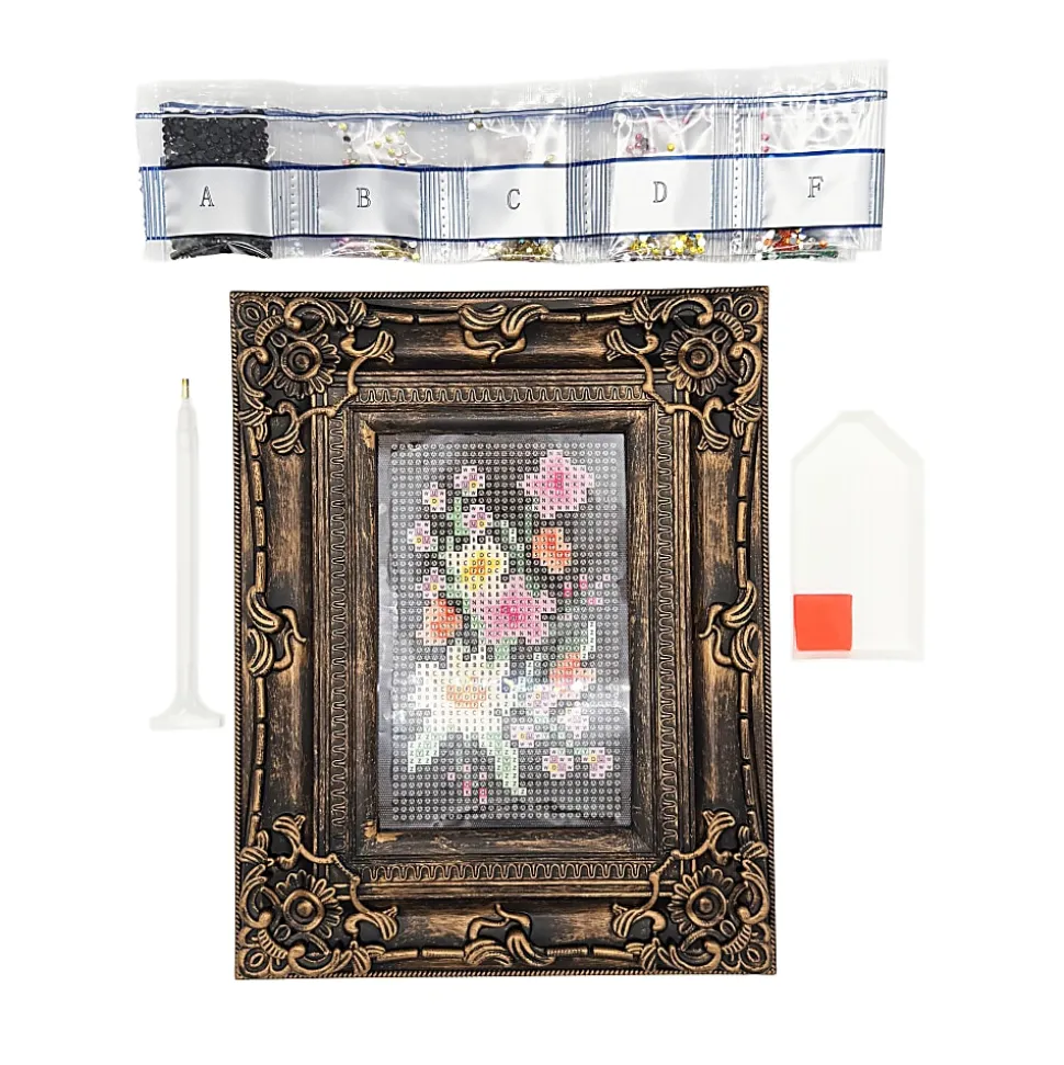 Vivid by Brea Reese® Funky Frame Gem Kit, Flowers