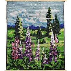 Vivid by Brea ReeseĀ® Rolled Canvas Gem Art Kit, Landscape, 11ā x 14ā