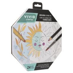 Vivid by Brea Reese® Shaped Mixed Media Paper Pad, 8-1/2