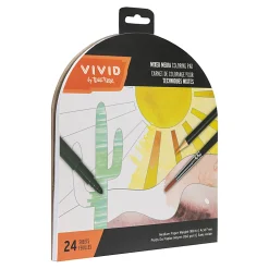 Vivid by Brea Reese® Shaped Mixed Media Paper Pad, 7-1/2