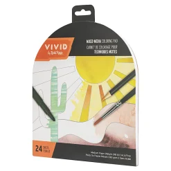 Vivid by Brea Reese® Shaped Mixed Media Paper Pad, 7-1/2
