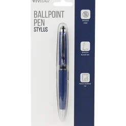 Vivitar Ballpoint Pen Stylus, Navy, NIL7004-NAV-STK-24