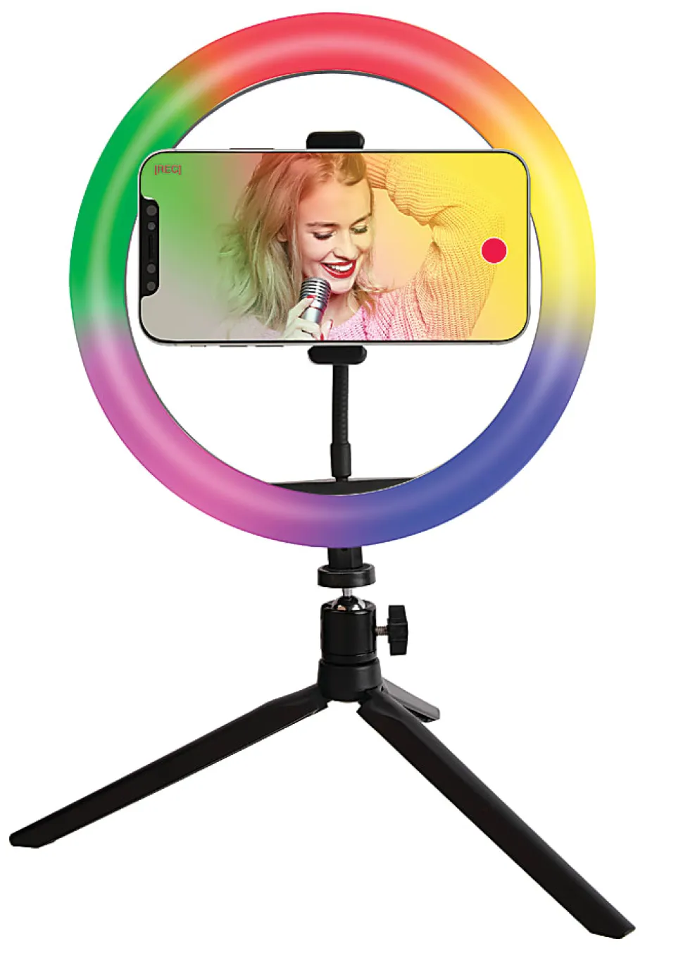 Vivitar Full-Color Ring Light, 8", VIVRLRGB8-NOC