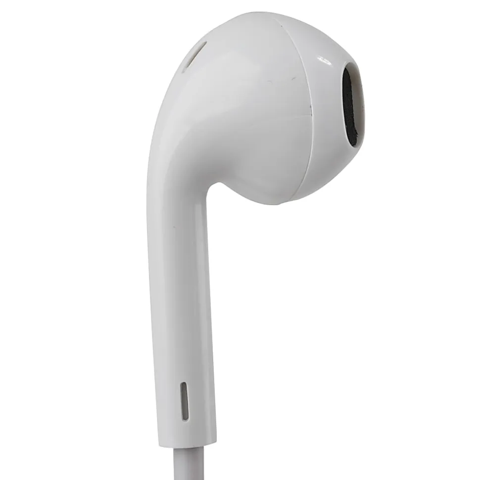 Vivitar Stereo In-Ear Headphones, White, MUZ1003-WHT-OD