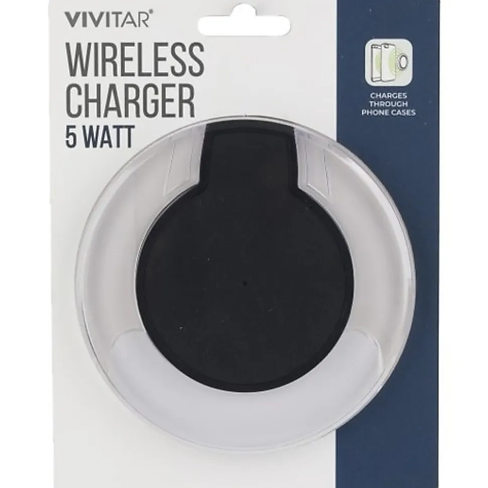 Vivitar Wireless Charger Pad, White, NIL7001-NOC-STK-24