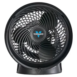Vornado 733 11-1/4” Blade 3-Speed Air Circulator, 15-1/4”H x 14-13/16”W x 14-15/16”D, Black