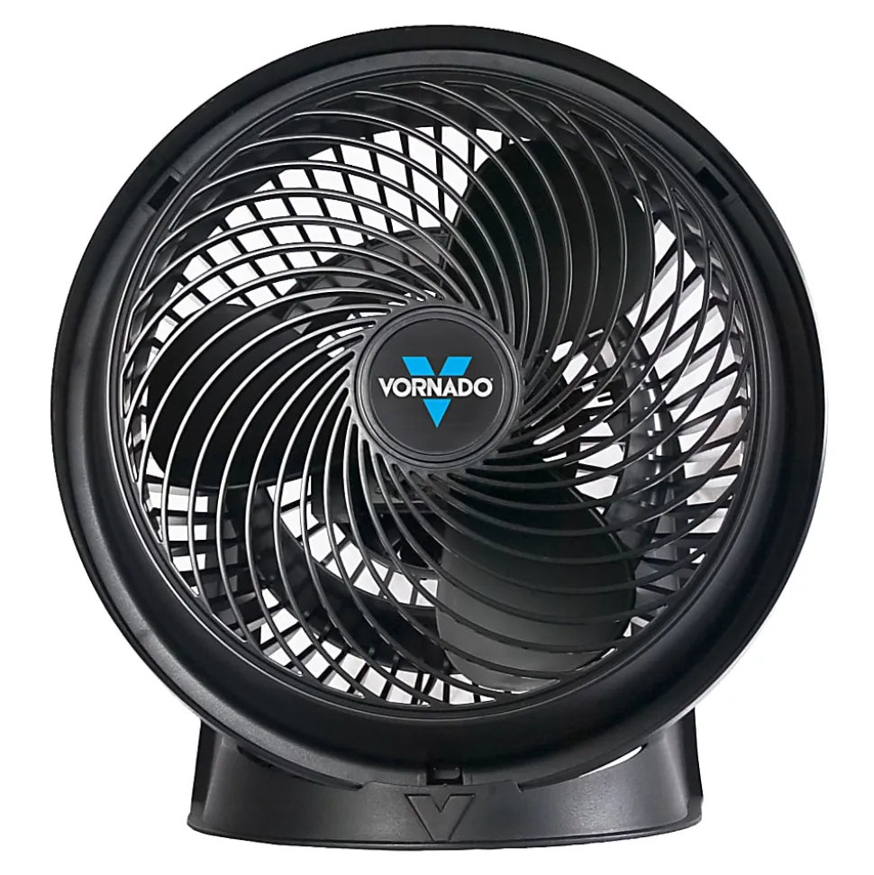 Vornado 733 11-1/4” Blade 3-Speed Air Circulator, 15-1/4”H x 14-13/16”W x 14-15/16”D, Black