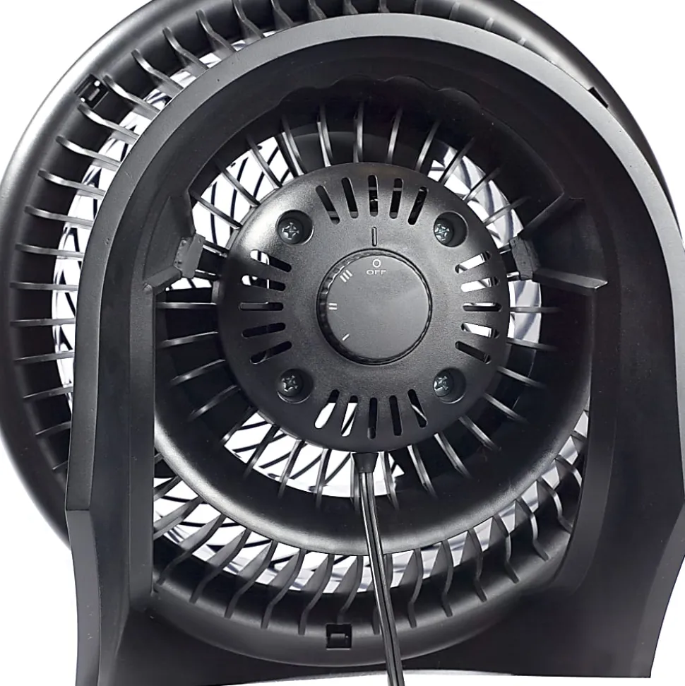 Vornado 733 11-1/4” Blade 3-Speed Air Circulator, 15-1/4”H x 14-13/16”W x 14-15/16”D, Black