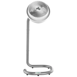 Vornado 693DC 9” Blade Adjustable Med Stand Air Circulator, 39-1/2”H x 15-1/16”W x 16”D, White