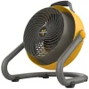 Vornado 293 Heavy-Duty 10-1/4" Blade 3-Speed Large Air Circulator, 17-1/2”H x 16-3/16”W x 15-1/4”D, Yellow