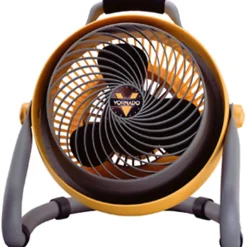 Vornado 293 Heavy-Duty 10-1/4" Blade 3-Speed Large Air Circulator, 17-1/2”H x 16-3/16”W x 15-1/4”D, Yellow